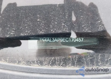 2014 Nissan Altima 2.5 S z USA, uszkodzony, nr VIN 1N4AL3AP9EC170457